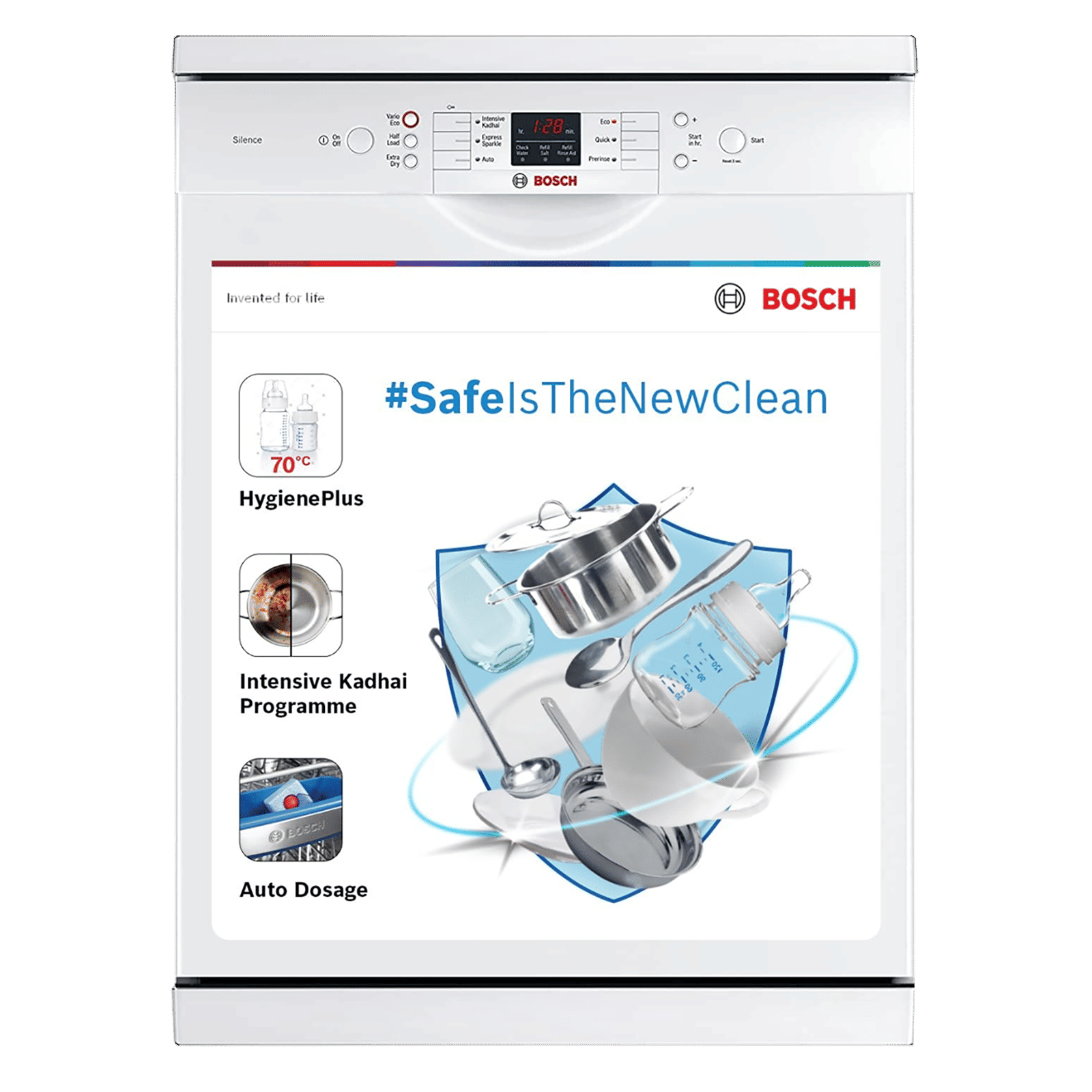 Buy BOSCH Series 6 13 Place Settings Free Standing Dishwasher with